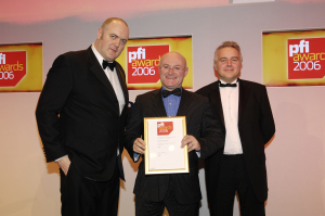 Blanchard receives from PFI the EMEA Bank of the Year 2006 award